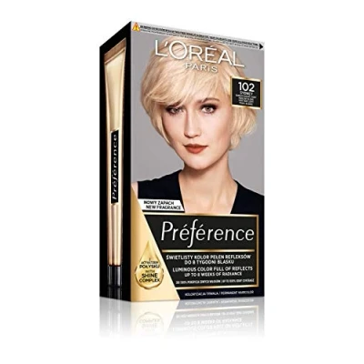 Afbeelding van L&#039;Oréal Paris Préférence 102 SYDNEY haarkleurmiddel zeer licht parelblond
