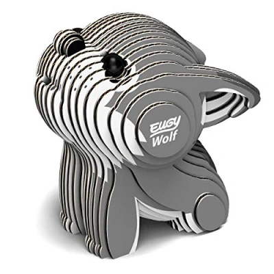 Afbeelding van Eugy 3D Model: WILD DIER / WOLF 5,6x3,7x6,1cm, in karton, box, 6+