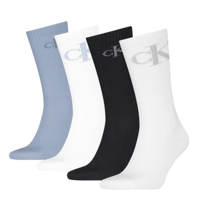 Afbeelding van Calvin Klein Jeans Sokken CKJ MEN SOCK 4P SHADOW RIB LOGO ECOMM (4 paar)