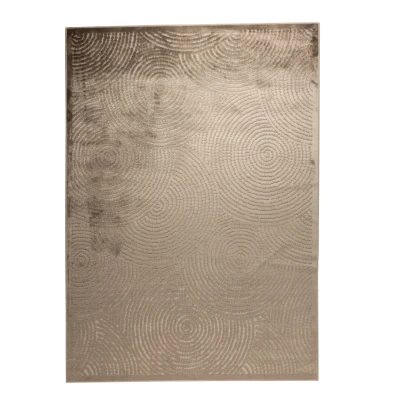 Afbeelding van Dutchbone Dots vloerkleed 170x240 cm caramel Stof