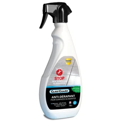 Afbeelding van Guard Industrie Gliss’Guard Onzichtbare antislipspray Ultra krachtige en biologisch afbreekbare gladde vloeren Spray 750 ml Treats 7 m2