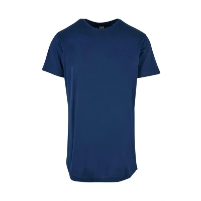 Afbeelding van Urban Classics Shaped LONG Tshirt basic, Heren, Maat: Small, Spaceblue
