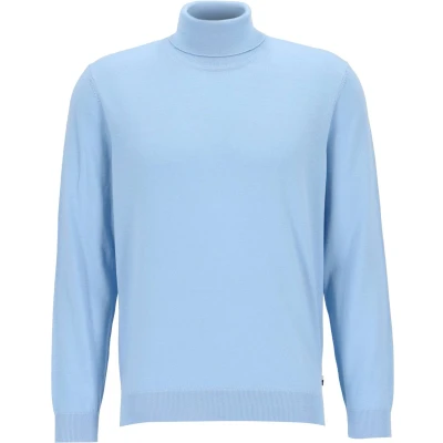 Afbeelding van OLYMP modern fit coltrui wol lichtblauw