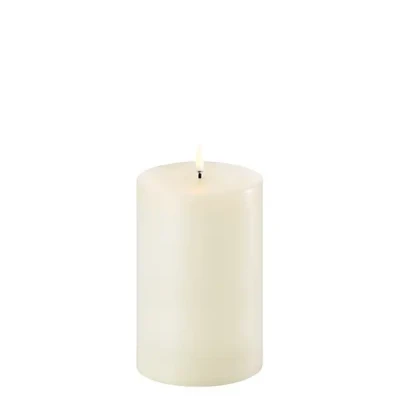 Afbeelding van Uyuni Led Rustieke Kaars Ivory 10,1x15cm