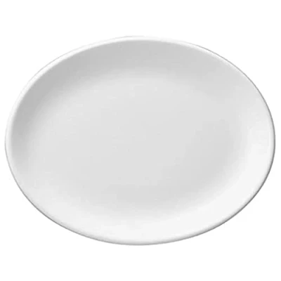 Afbeelding van Churchill Whiteware Ovale Borden 30,5cm (12 Stuks) P292 Restaurant Hotel Professioneel