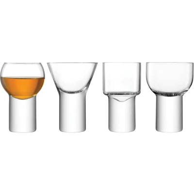 Afbeelding van Likeur Glas set L.S.A. Boris 60 ml (Set van 4)