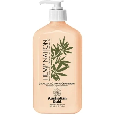 Afbeelding van Australian Gold Hemp Nation Sparkling Citrus &amp; Champange 535 ml aftersun