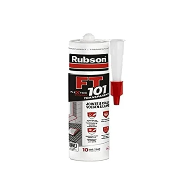 Afbeelding van Rubson FT101 Transparante Afdichtingskit 280 ml Bouwkit Sterke en Duurzame Afdichting voor Diverse Toepassingen Transparant Onzichtbare Reparaties Betrouwbaar Gemakkelijk te Gebruiken
