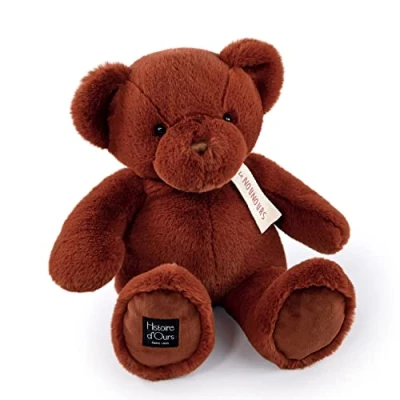Afbeelding van Histoire d&#039;Ours Le Teddybeer, kaneel, 40 cm, bruin cm geboortecadeau HO3236