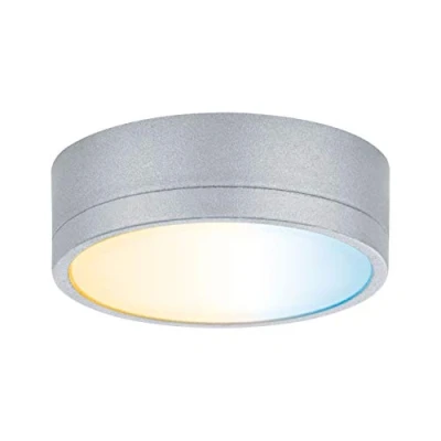 Afbeelding van Paulmann 99955 LED meubellamp Clever Connect spot Medal tunable white 12 V rond incl. 1x2,3 watt dimbaar chroom mat kunststof 2700 6500K