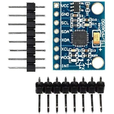 Afbeelding van Paradisetronic.com MPU 6050 Module, 3 assige gyroscoop en accelerometer/versnellingssensor/hellingssensor, I2C, bijv. voor Arduino, Genuino, Raspberry Pi