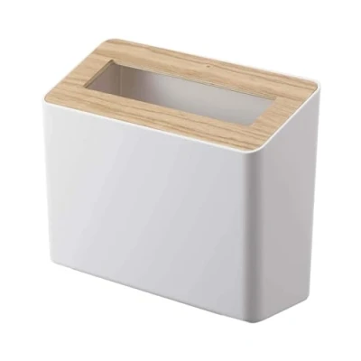Afbeelding van Yamazaki Table Trash Can Rin White