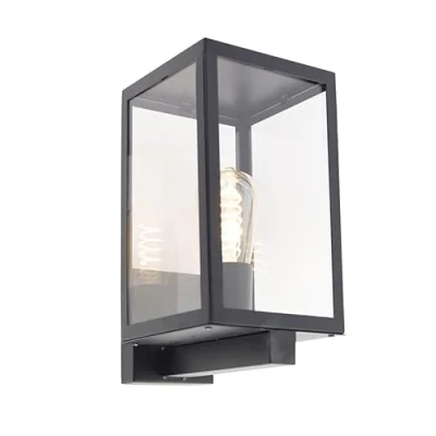 Afbeelding van QAZQA Wandlamp Lantaarn Rotterdam 3