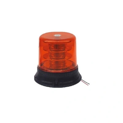 Afbeelding van ORANJE zwaailicht 12V/24V 36 LED SMD E keurmerk R65 / R10 Vaste aansluiting met stroomkabel