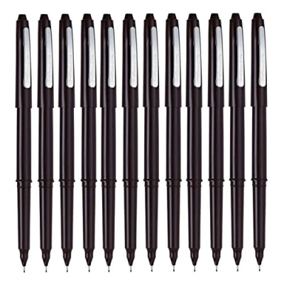 Afbeelding van Helit H2512395 Fineliner The Penxacta, lijndikte 0,5 mm, schrijfkleur zwart, 12 stuks