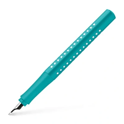Afbeelding van Vulpen Faber Castell Grip sparkle M ocean