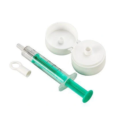Afbeelding van Spruyt Hillen Doseerdop 28 Mm met Spuit 3 ml, 40 stuks