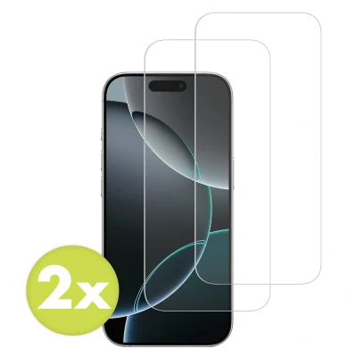 Afbeelding van 2 pack Screenprotectors Apple iPhone 17 Air: Accezz glass