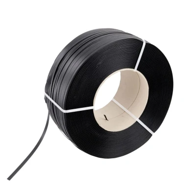 Afbeelding van Zwart PP band 12mm X 0.63mm 2200mtr, Kern 406mm (1 Rol)