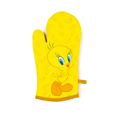 Afbeelding van Excelsa Tweety ovenwant, één maat, voering 100% katoen, vulling van polyester