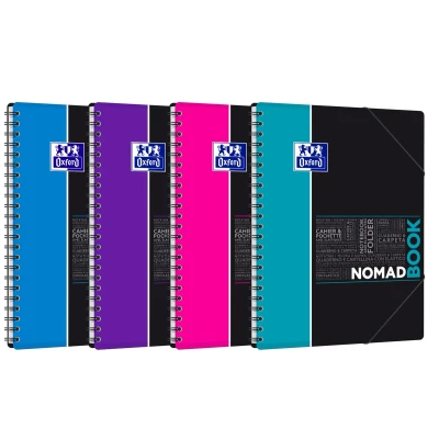 Afbeelding van Oxford STUDENT SOS Notes nomadbook formaat A4+ 160 bladzijden geruit 5 mm