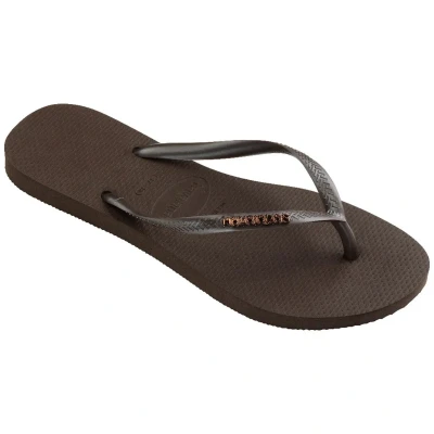 Afbeelding van Havaianas Slim Logo Metallic