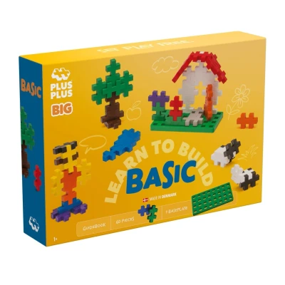 Afbeelding van Plus BIG basic leren bouwen 60 stuks