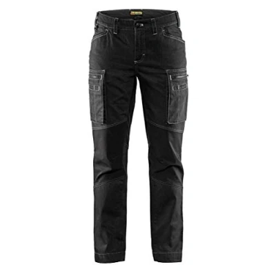 Afbeelding van Blaklader Service Werkbroek Dames stretch 7159 1142 Vrouwen Zwart 38