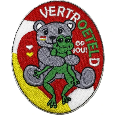 Afbeelding van Fjesta© Oeteldonk embleem Vertroeteld op jou