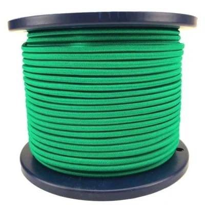 Afbeelding van 3mm Elastisch Touw Groen 100 meter op rol