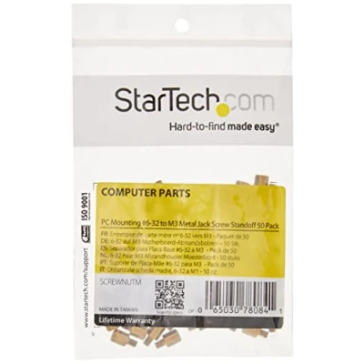 Afbeelding van StarTech.com Afstandsbus 6/32 to M3 50stuks.