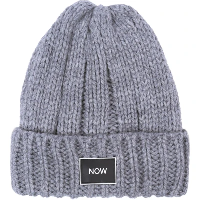 Afbeelding van Grijze, warme muts M/L