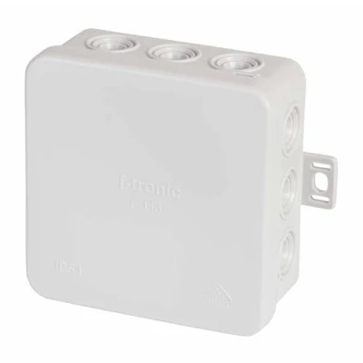 Afbeelding van F Tronic E113 Aftakkast (l x b h) 85 40 mm Lichtgrijs IP54 10 stuk(s)