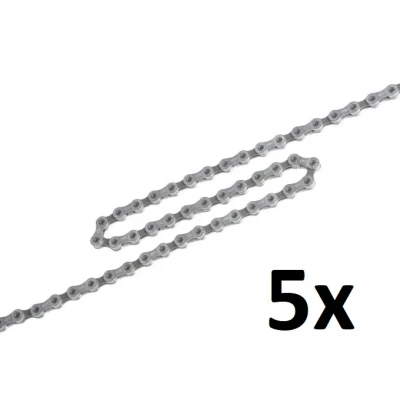 Afbeelding van Shimano Ketting 9 speed HG53 Deore/LX/Tiagra 126 schakels (5 stuks in werkplaatsverpakking)