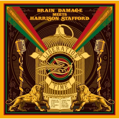 Afbeelding van Brain Damage Meets Harrison Stafford Liberation Time (CD)