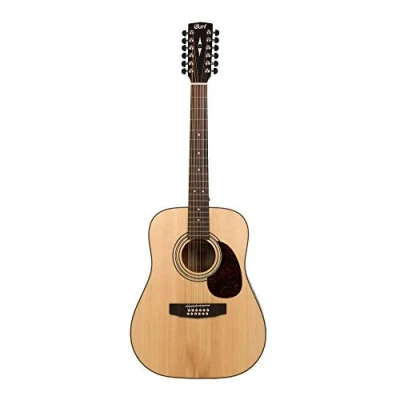 Afbeelding van Cort Earth 70 12, Natural Open Pore Akoestische 12 snarige western gitaar naturel
