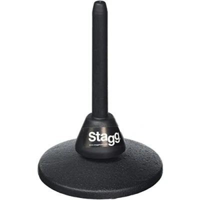 Afbeelding van Stagg WIS A40 Standaard voor fluit en klarinet met zware basis, zwart