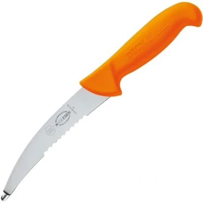 Afbeelding van F. DICK Breukmes, ErgoGrip (mes met lemmet 15 cm, X55CrMo14 staal, roestvrij, 56 HRC) 8214015 53, oranje, 28 x 4,2 2,33 cm