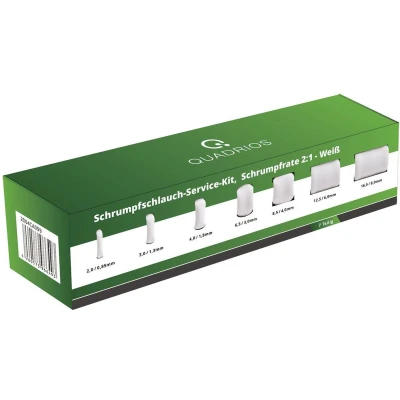 Afbeelding van Quadrios 2004CA099 Krimpkous assortiment Wit Krimpverhouding:2:1 1 set(s)