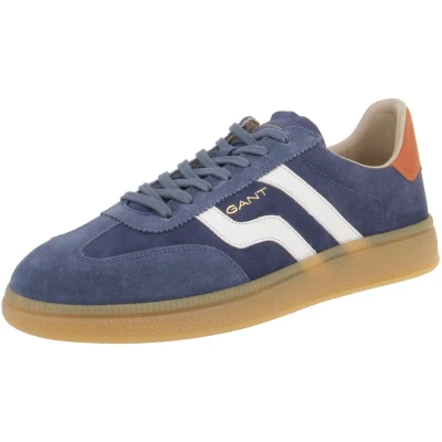 Afbeelding van Gant herensneaker Cuzmo suède 28633481 blauw