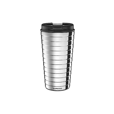 Afbeelding van Nespresso Touch Roestvrijstalen reisbeker, 16,5 cm, Kleur Argento