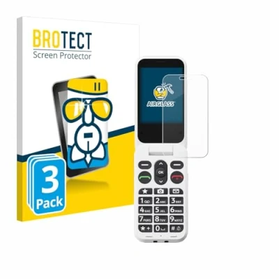Afbeelding van BROTECT Screenprotector voor Doro Leva L30 Folie Beschermfolie Beschermglas transparant (3 Stuks)