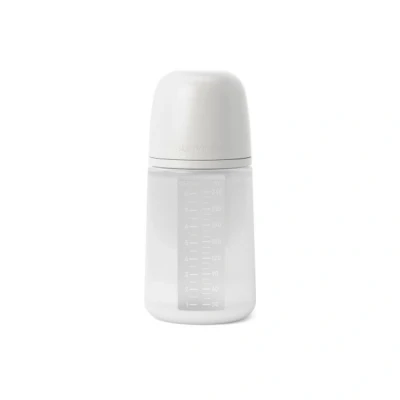 Afbeelding van Suavinex Essence Transparant Medium Flow 240 ml Silicone Fles SXSEX20081214