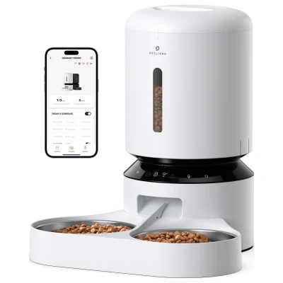 Afbeelding van Petlibro Granary WIFI Dual Feeder 5L white PL AF103 96W