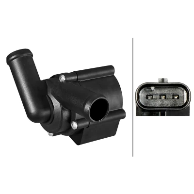 Afbeelding van Hulpwaterpomp (koelwatercircuit) HELLA 8TW 358 304 761