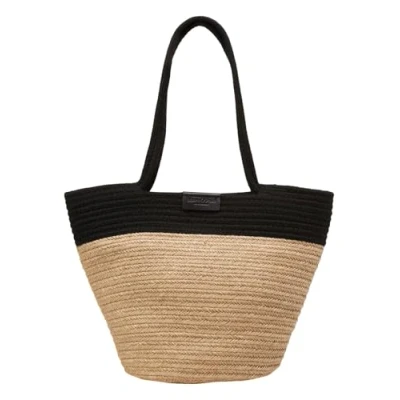 Afbeelding van Marc O&#039;Polo Jonna Shopper Nature / Black Lichtbruin