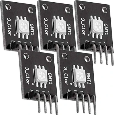 Afbeelding van AZDelivery 5 x KY 009 RGB LED SMD Module Sensor compatibel met Arduino Inclusief E Book!