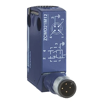 Afbeelding van Schneider electric zcmd body metaal contactlichaam met 1m 1v momentschakeling voor kop zce incl aansluiting 5p m12 connector zcmd21c12