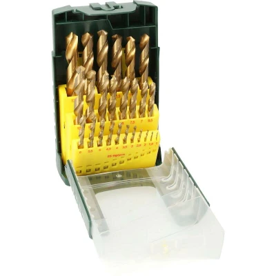 Afbeelding van METAALBORENSET HSS TIN, 1 13 MM, 25 DLG