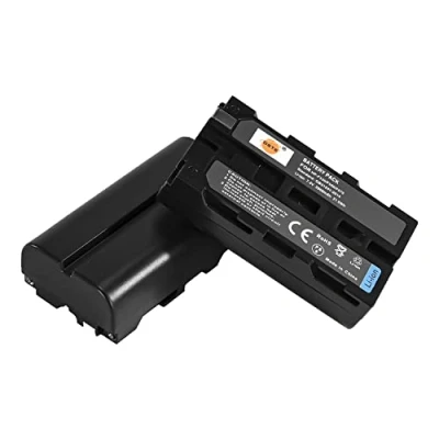 Afbeelding van DSTE 2pcs NP F550 F570 F330 Li Ion batterij compatibel met Sony CCD RV100 RV200 SC5 SC55E SC55 TR12 TR18 TR1E TR2 TR200